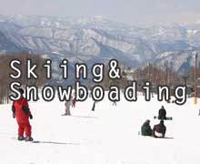 go to "skiing"